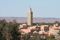 Roofs of Erfoud in Morocco Royalty Free Stock Photo