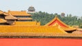 Roofs of the Forbidden City no.1 Royalty Free Stock Photo