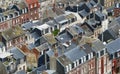 Roofs of French coastal city Royalty Free Stock Photo