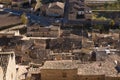 Roofs of Guimera village, LLeida province, Royalty Free Stock Photo