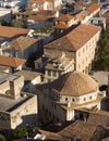 Roofs and houses of nafplio greece