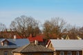 Roofs of houses Royalty Free Stock Photo