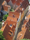 Roofs of Luebeck Royalty Free Stock Photo