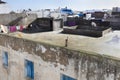Roofs in the medina of Essaouira Royalty Free Stock Photo
