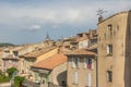 The roofs of Nyons, tourist village of Provence Royalty Free Stock Photo