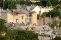 Roofs of Odessa old town, famous european city in Eastern Europe