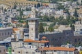 Roofs of the old city Jerusalem Israel Royalty Free Stock Photo