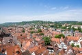 Roofs in the old town of Tuebingen, Germany