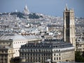 Roofs of Paris' buildings