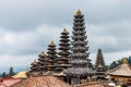 Roofs in Pura Besakih Temple, Bali, Indonesia Royalty Free Stock Photo