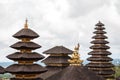 Roofs of Pura Besakih temple, Bali island Royalty Free Stock Photo