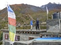 Roofs of Ranipauwa, Nepal Royalty Free Stock Photo