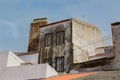 Roofs in the town Ponta Delgada.