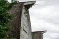 Roofs of twin barns in Nisqualliy