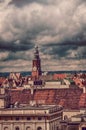 The roofs of WrocÃâaw (Poland) Royalty Free Stock Photo