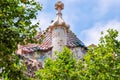 Rooftop of Casa Battlo building, Barcelona, Spain