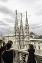 Rooftop Detail Duomo di Milano