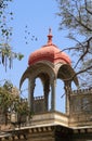 Rooftop Historical Architecture Arch in Udaipur, Rajasthan, India