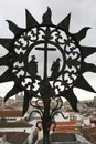 Rooftop Ironwork Royalty Free Stock Photo