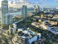 Rooftop in Miami Beach Royalty Free Stock Photo