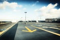 Rooftop parking Royalty Free Stock Photo