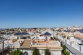 Rooftop Perspective Over Town scape Royalty Free Stock Photo