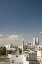 Rooftop skyline view of casablanca morocco Royalty Free Stock Photo