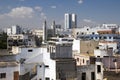 Rooftop skyline view of casablanca morocco Royalty Free Stock Photo