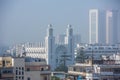 Rooftop view of Casablanca, Morocco. Royalty Free Stock Photo