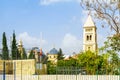 Rooftop view, in the old city of Jerusalem