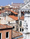 Rooftop view of interior of Venice Italy