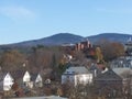 Rooftop view of Laconia Hospital NH Royalty Free Stock Photo