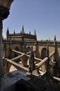 A rooftop view on monastery in Belem, Lisbon Royalty Free Stock Photo