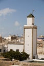 Rooftop view mosque essaouira morocco Royalty Free Stock Photo