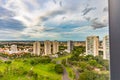 Rooftop view of Ribeirao Preto - SP, Brazil. Royalty Free Stock Photo