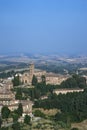 Rooftop view of Siena.