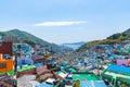 Rooftop Viewpoint at Gamcheon Culture Village, Busan, South Korea