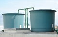 Rooftop water tanks