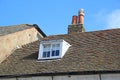 Rooftop window Royalty Free Stock Photo