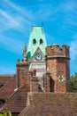 Rooftops of Abbey House the Guildhall in the background Royalty Free Stock Photo