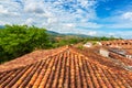 Rooftops in Barichara, Colombia