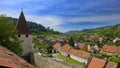 Rooftops of Biertan Village, Romania