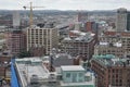 Rooftops in Boston, Massachusetts Royalty Free Stock Photo