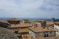 Rooftops of Cortona, Italy Royalty Free Stock Photo