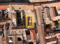 Rooftops of Cusco city in Peru Royalty Free Stock Photo