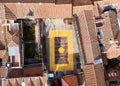 Rooftops of Cusco city in Peru Royalty Free Stock Photo