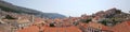 Rooftops of Dubrovnik city Royalty Free Stock Photo