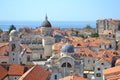 Rooftops in Dubrovnik, Croatia Royalty Free Stock Photo