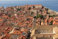 Rooftops. Franciscan Monastery. Dubrovnik. Croatia Royalty Free Stock Photo