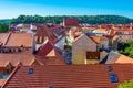 Rooftops of German town Meissen Royalty Free Stock Photo